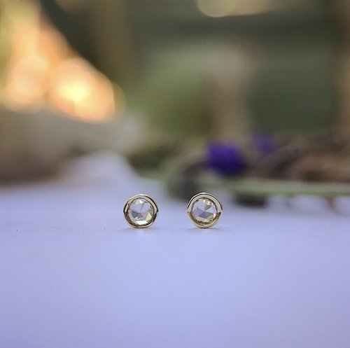 Petite Seedling Studs - Rosedale Jewelry