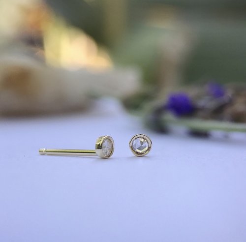 Petite Seedling Studs - Rosedale Jewelry